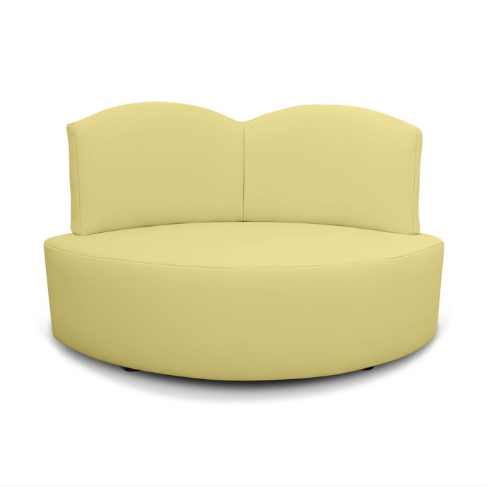 Kindersofa Basic, SH 27/38 cm, 3 Bezug-Varianten
